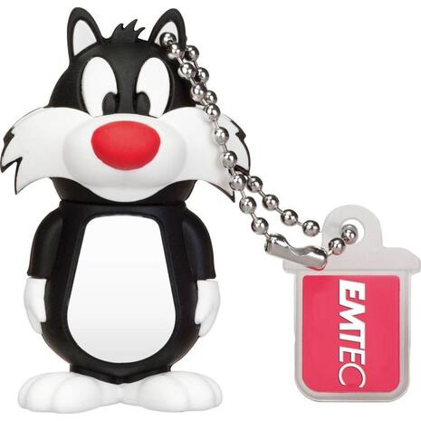 Flash Drive EMTEC USB 2.0 16GB Looney Tunes Sylvester ECMMD16GL101 - Τεχνολογία και gadgets για το σπίτι, το γραφείο και την επιχείρηση από το από το oikonomou-shop.